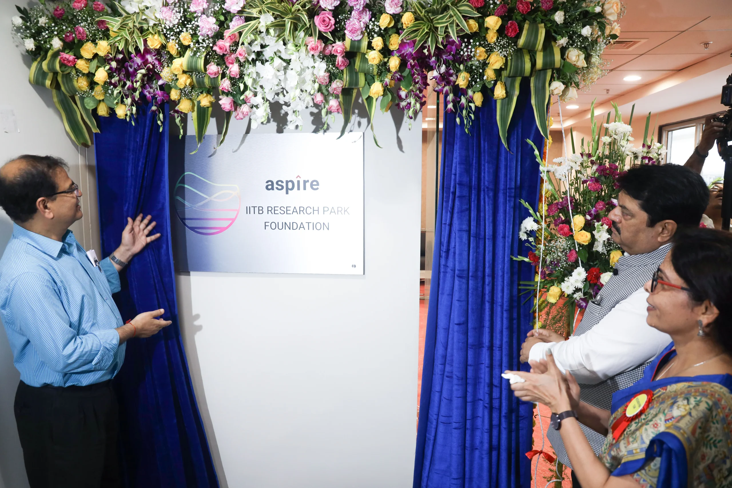 Inauguration of ASPIRE – IIT Bombay Research Park Foundation building
